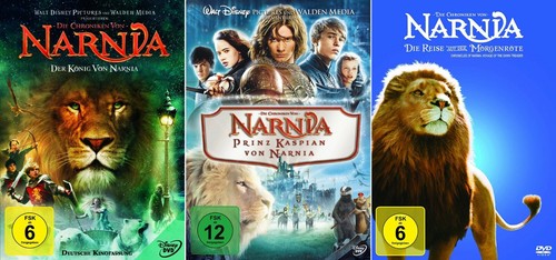 Die chroniken von narnia - von, 1+2+3